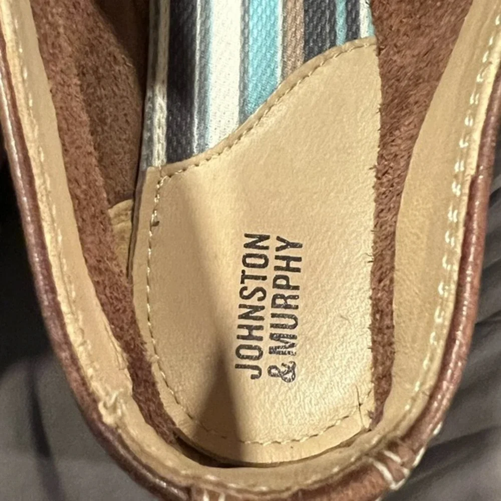 Johnson & Murphy Chukka Boots‎ Brown Leather Boys 3M